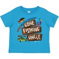 thumbnail image 3 of Inktastic Gone Fishing with My Uncle Boys or Girls Toddler T-Shirt, 3 of 5