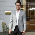thumbnail image 3 of Mens Sport Big And Tall Sport Coats And Blazers Business Casual Suit Jacket 2 Button Regular Fit, 3 of 5