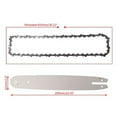 thumbnail image 2 of 16 Inch Guide Bar + Chainsaw Chains Semi Chisel Chain Suitable for 36 41 50 51 55,1 x Chainsaw Chains,silver, 2 of 6