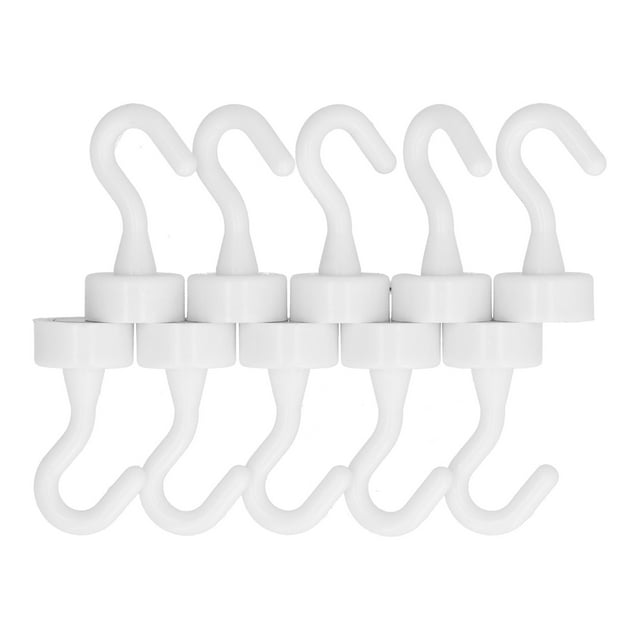 Magnetic Hook, Magnet Hooks Portable Heavy Duty Strong White For Kitchen For Home Use