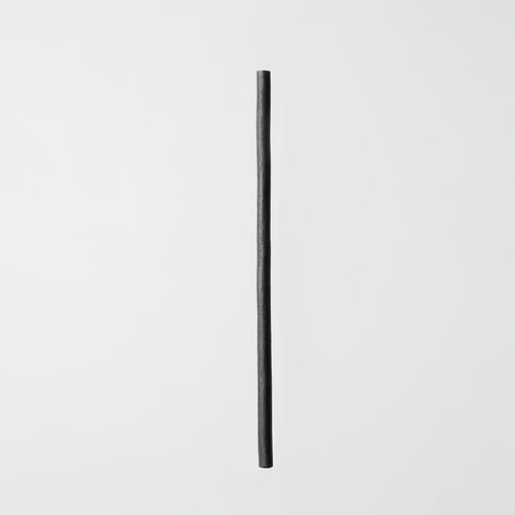 Greenprint® Blue Dot Black Upcycled Agave 6" Cocktail Straw, Unwrapped 2,000 ct
