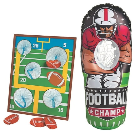 Football Toss Games Boredom Buster, Toys, Party Supplies, 2 Pieces