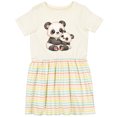 thumbnail image 3 of Inktastic Cute Panda Bear Girls Toddler Dress, 3 of 5