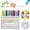 B, variant on GBAYXJ—Upgraded Marker Pen For Highlight 2024 New Glitter Gel Pens Double Line Outline Pen Markers Colorful Art Pens For Writing Scrapbooking Journal Drawing Supplies (8 Colors) 1ml(Plastic)