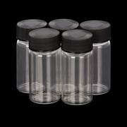 StonyLab Clear Glass Sample Vials with Cap, Capacity 20 ml / 4 Dram (0.7 oz), pack of 20