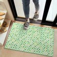 thumbnail image 2 of Green Yellow Checkerboard Checkered Pattern Door Rugs,Washable Non Slip Door Mats Indoor,Decorative Door Mats,Entry Mat Indoor for Entrance,Bedroom,Kitchen,Bathroom,20"x32", 2 of 6