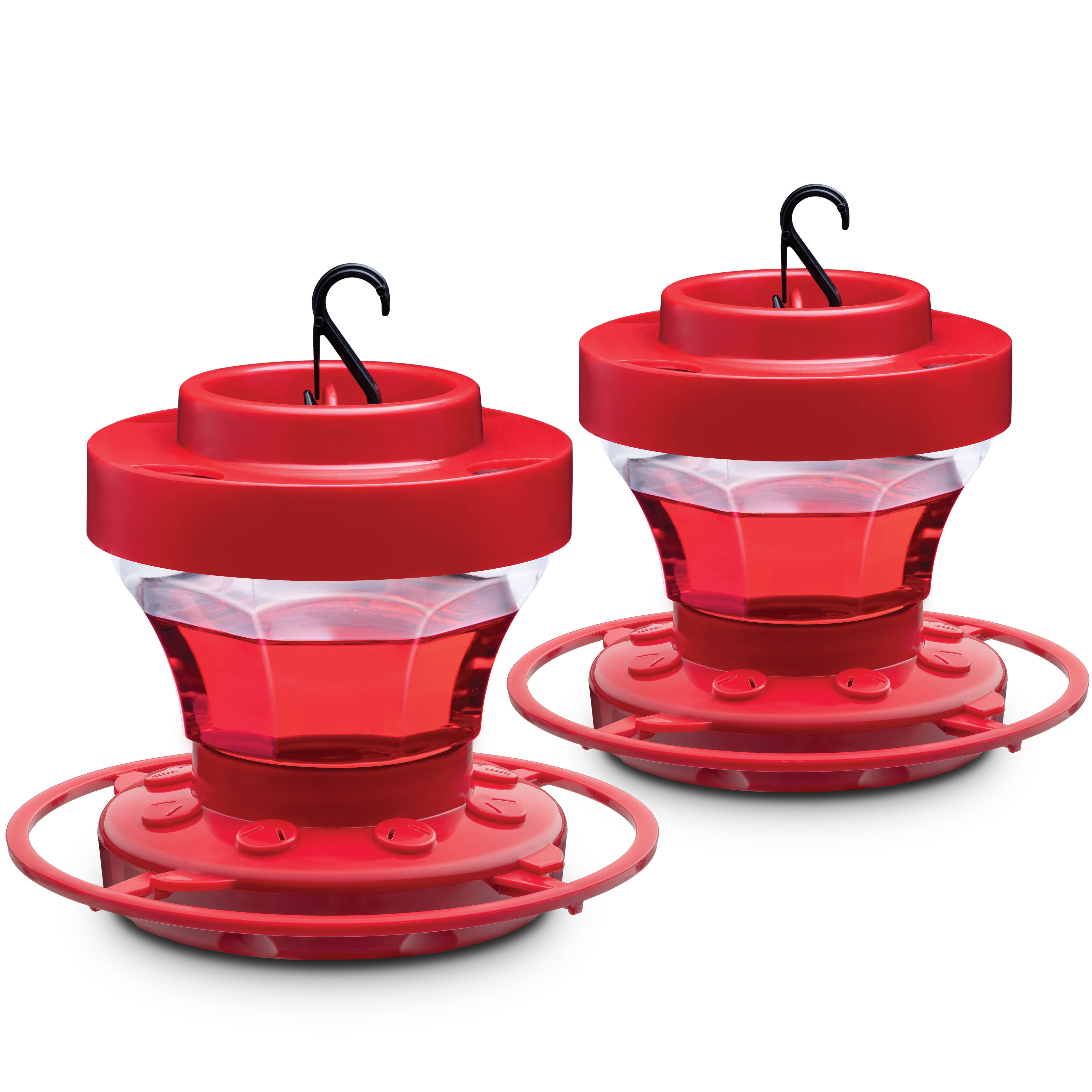 Hummingbird Feeders for Outdoors 16 oz [Set of 2] Bee Proof Hummingbird