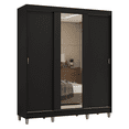 thumbnail image 1 of Ropero Closet Madesa Reno 3 Puertas 1 Espejo Con Pies NN, 1 of 9