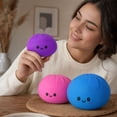 thumbnail image 4 of Jumbo Dumpling Squishy Bun Stress Relief Toy, 9.84 Inches Slow Rising Foam Squeeze Fidget Toys Bread Shape Desk Decor, 4 of 6