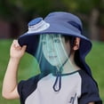 thumbnail image 5 of Solar Fan Hat for Kids, Wide Brim Solar Fan Outdoor Fishing Hat with 1 Fans Solar Power, Waterproof Outdoor Hiking Camping Fishing Hat，USB Rechargeable Solar Hat Fan for Boys & Girls, 5 of 6