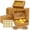 Brown, variant on White Small Food Storage Jars & Containers 30 Pack For Desserts, Baked Goods Gift Giving