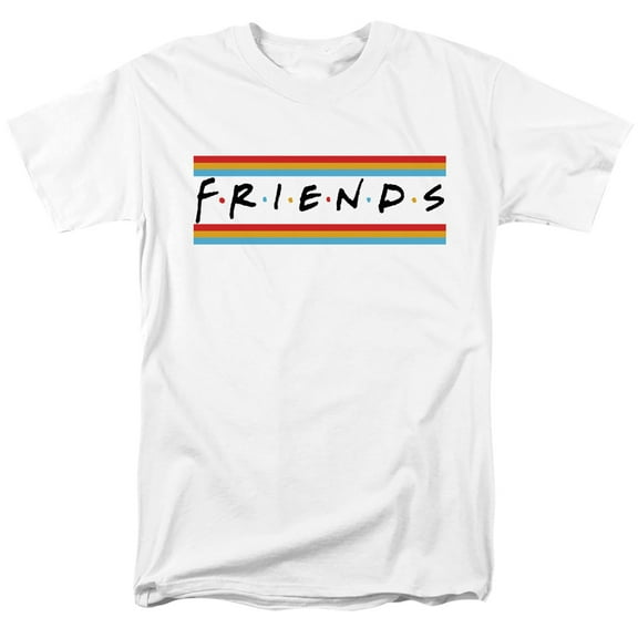 Friends Striped In Unisex Adult T Shirt For Men And Women