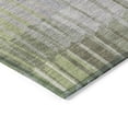 thumbnail image 3 of Addison Rugs Chantille Indoor/Outdoor Transitional Stripes Olive Machine Washable Rectangle Rug, 10' x 14', 3 of 8