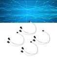thumbnail image 4 of 4 Pin PC Fan Extension Cable, 4pcs PWM Fan Extension Cable Standard High Electrical Conductivity Silver Coated Copper Wire  For PC Cooling Fan 1 To 2 Splitter, 4 of 8