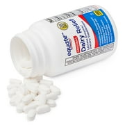 Equate Dairy Relief Lactase Enzyme Caplets, Original, 120 Count, Compare to Lactase Enzyme in Lactaid® Fast Act