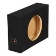 thumbnail image 5 of Open Box Q-Power Shallow Single 10" Sealed Truck Subwoofer Enclosure Sub Box, 5 of 5