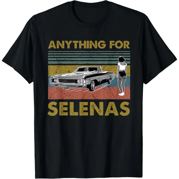 Vintage Anything For Selena Music Pop Culture Fan Art Unisex T-Shirt ,up to size 5XL
