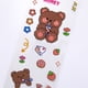 thumbnail image 3 of Kawaii Stickers Cute Stickers Easy To Peel Waterproof PET Cute Cartoon Style Transparent Clear Pattern Kawaii Stickers For Book DIY Little Bear With Milktea, 3 of 5