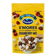 Ocean Spray S'mores Dipped Cranberry Mix, Milk Chocolate and Marshmallow Coated Dried Cranberries, 4.5 Oz Pouch