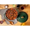 thumbnail image 5 of Lodge Cast Iron 6QT Emerald Enamel Dutch Oven with Gold Knob, 5 of 7