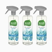 (3 pack) (Buy 2, Get 1 FREE ) Seventh generation glass cleaner, free & clear, 23 oz