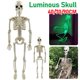 thumbnail image 3 of Decoración luminosa de esqueleto para fiesta de Halloween, estatuas para exteriores, figuras de esqueleto humano Horrible, cabeza de calavera para jardín, 90cm, 3 of 4