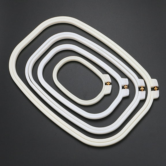 BESTYASH square embroidery frame Embroidery Hoop Beige 1Set Embroidery Support for DIY Projects