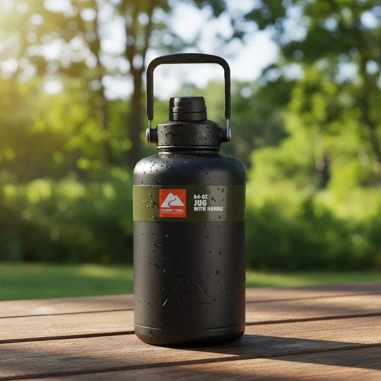 2 pack) Ozark Trail 64 oz Stainless Steel Insulated Jug with