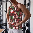 thumbnail image 5 of Pofeuu Merry Christmas1 Print Men's Workout Tank Tops Sleeveless Muscle Gym Shirt Quick Dry-Medium, 5 of 7