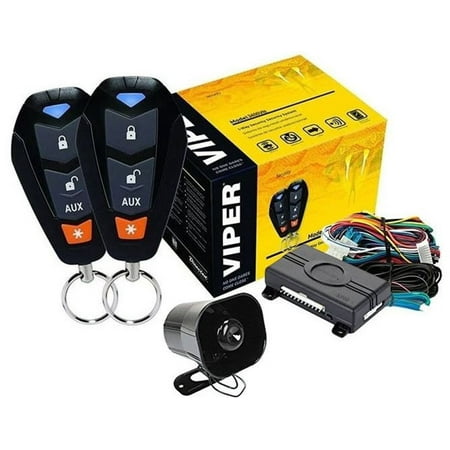 Brand New 3400V KEYLESS ENTRY SYSTEM 3 CHANNEL 1 WAY CAR ALARM SECURITY SYSTEM w/ 2 (Best Car Alarm System On The Market)