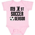 thumbnail image 3 of Inktastic My 1st Soccer Season Boys Baby Bodysuit, 3 of 5