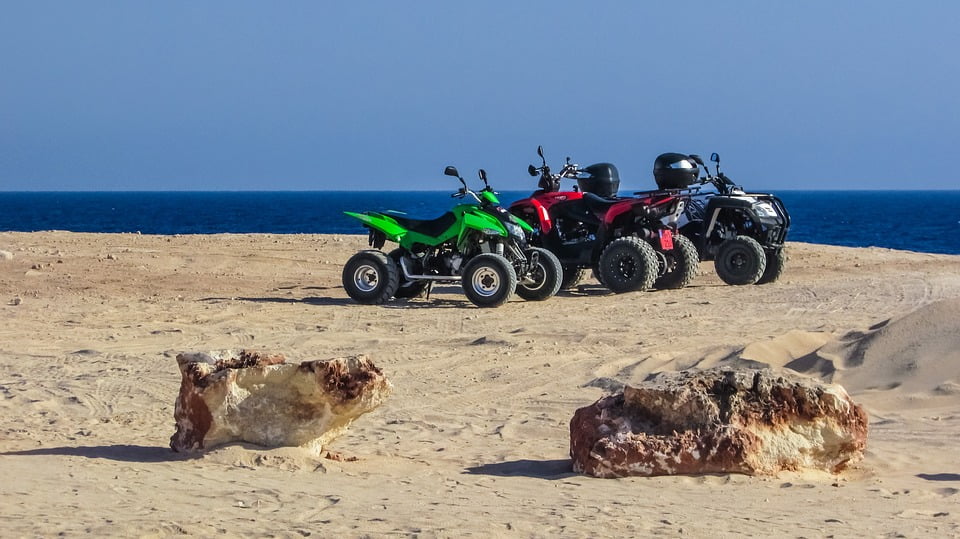 beach 4 wheel bike