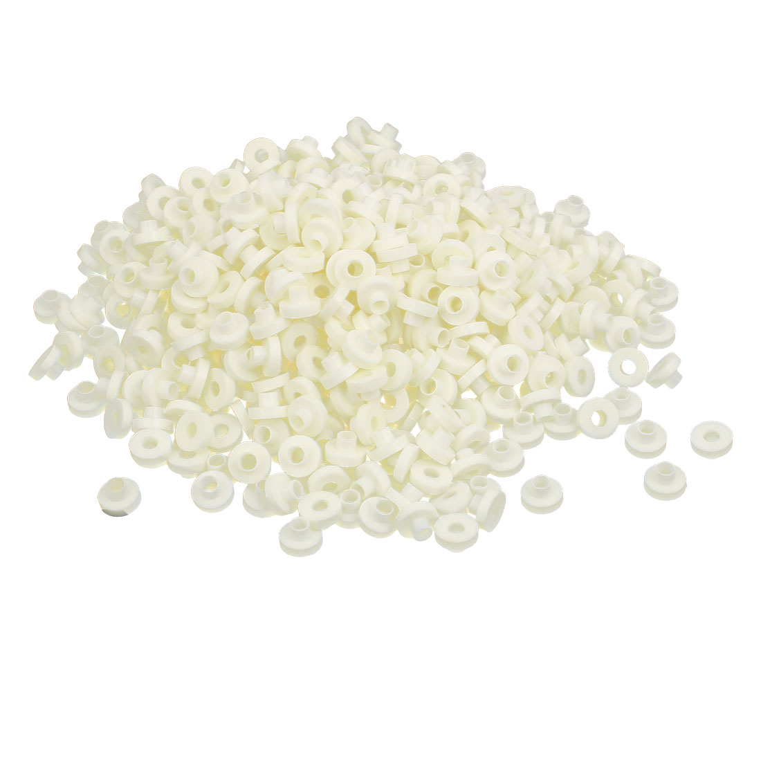 1000PCS TO3 Plastic Thermal Insulation Insulator Bushing Washers White