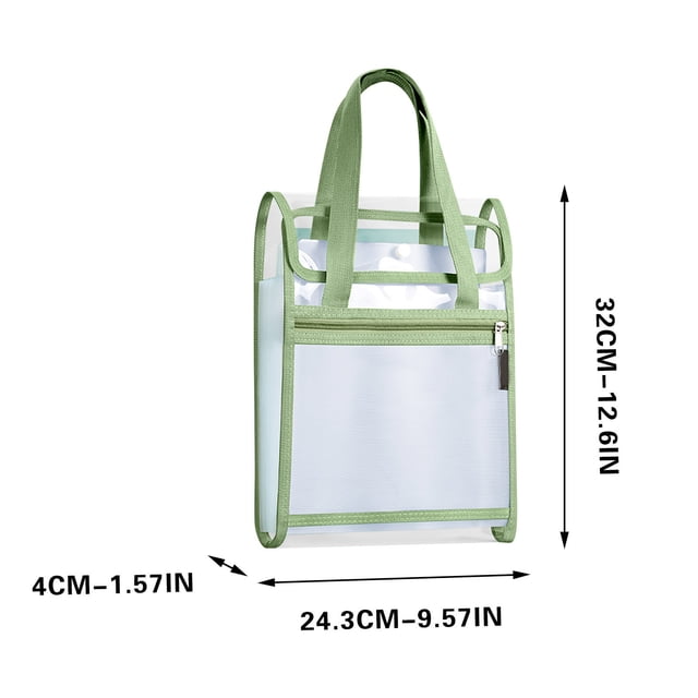 Large Storage Bags,Paper Storage Organ Bag Vertical Hand Older,Storage Bags with Zipper,Clear Storage Bags,Large Paper Bags