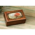 thumbnail image 5 of Cottage Garden Grandmother Woodgrain Petite Rose Music Box Plays How Great Thou Art, 5 of 7
