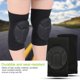 thumbnail image 3 of Almohadillas protectoras para la rodilla, 2 piezas profesional respirable motocicleta equipo de protección Al aire libre deportes extremos rodilleras Rodillera rodilleras con esponja gruesa EOTVIA  NO, 3 of 6