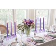 thumbnail image 4 of Portavelas Vixdonos de cristal morado (3 unidades), 4 of 7