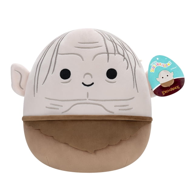 Peluche Squishmallows El Señor de los Anillos Gollum, 25 cm