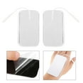 thumbnail image 1 of Garosa Tampons d'Électrode Réutilisables, 2 Pcs Tampons d'Électrode Réutilisables de Remplacement Autocollants pour Soins de Santé pour Masseur Tens, 1 of 5