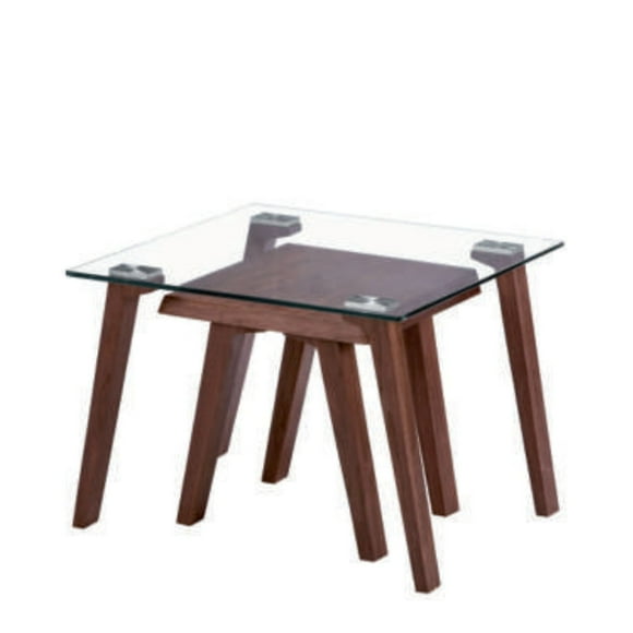MESA LATERAL CAMILLE NOGAL