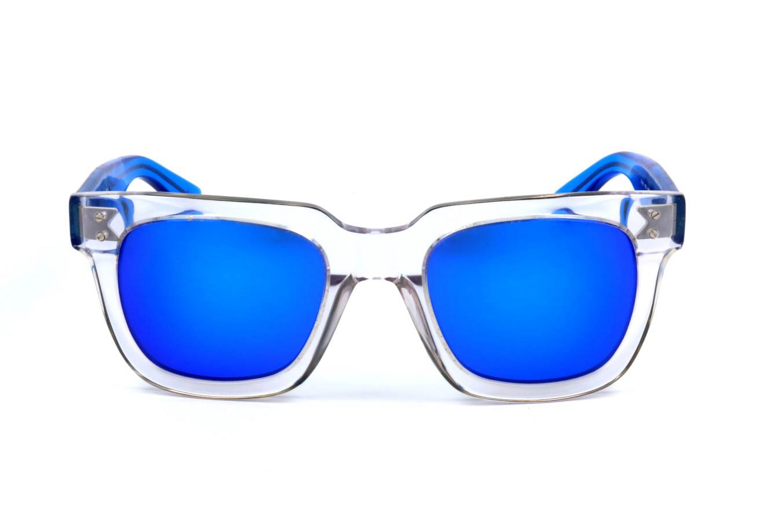 Oxydo Blue / Mirrored Grey Square Men's Sunglasses OX 1084/S H4Z 50 22 145