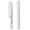 Silver, variant on Riousery Professional Aluminum Hair Comb Set, Anti Static Barber Comb and Long Handle Styling Comb for All Hair Types, Salon Quality Hairdressing Tool, Silver (9.84 in / 25 cm)