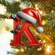 thumbnail image 4 of Decoraciones Del Árbol de Navidad Decoración Del Árbol de Navidad de 26 Letras Decoración Del Árbol de Navidad Colgante Decoración Del Árbol de Navidad Personalizada, 4 of 5