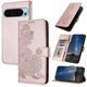 thumbnail image 1 of Funda para Google Pixel 9 Pro de piel sintética con cierre magnético, tapa tipo libro con ranura para tarjetas, función atril, función atril, protección, 1 of 5