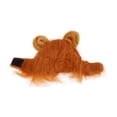 thumbnail image 4 of Tocado de león para gato, decoración de tela, peluca de león para mascota, lindo y transpirable, disfraz de melena de león para mascota, marrón claro, 4 of 10