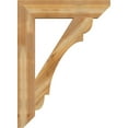 thumbnail image 3 of Ekena Millwork 6"W x 32"D x 44"H Olympic Slat Rough Sawn Bracket, Western Red Cedar, 3 of 4