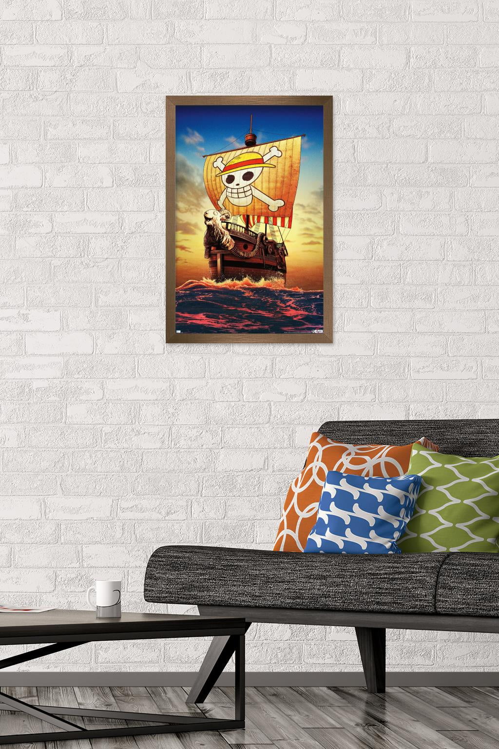 Feyigy Anime Tapestry - One Piece Tapestry-Going Merry Ship Room