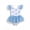 czb# Blue368, variant on CUZIBR Girls Baby Toddler One Piece Swimsuit Ruffles Sleeveless Crewneck Floral Print Romper With Layered Tutu Skirt Bathing For Kids Stylish Fashionable Beach Pool Swimwear,Pink,2-3 Years