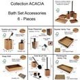 thumbnail image 6 of Acacia Bathroom Accessory Set 6-Pieces, 6 of 7