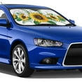 thumbnail image 4 of Daiia Sunflowers (2) Windshield Sun Shade for Car SUV Truck (Small ), Car Sun Shade Windshield, Car Shades for Front Windows, Sunshade for Car Windshield, 4 of 7
